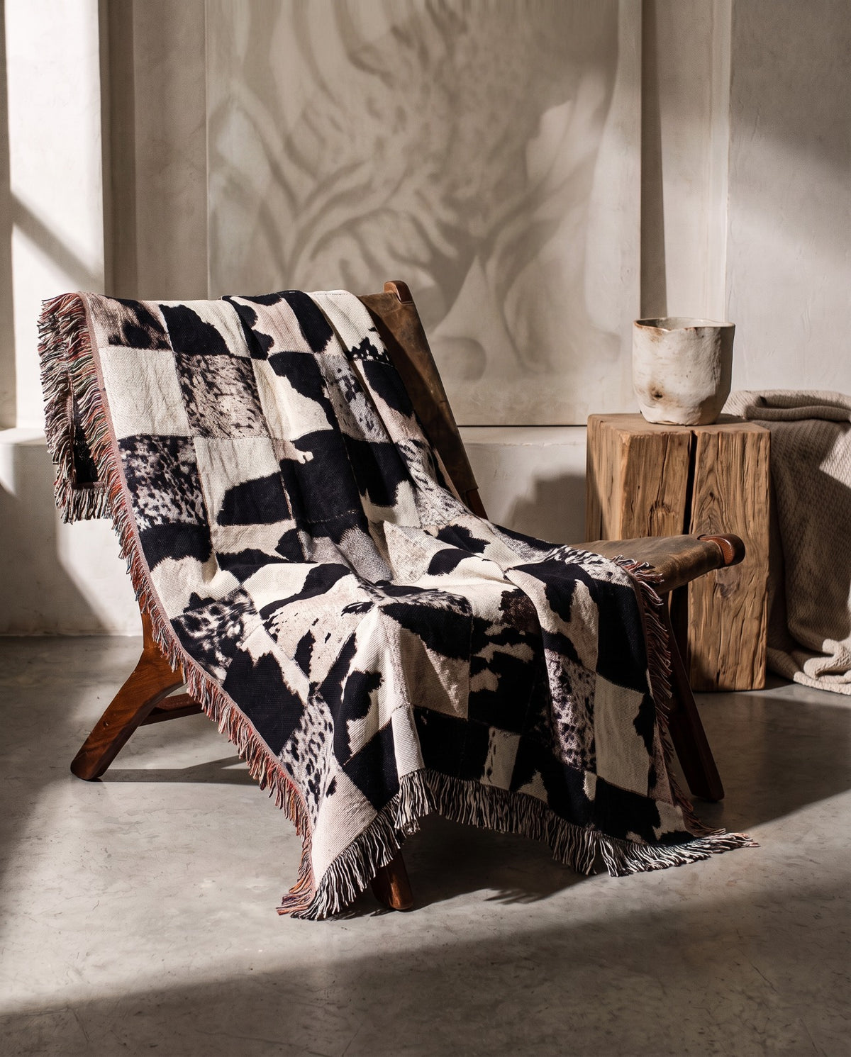 JOYANA woven textile in an interior